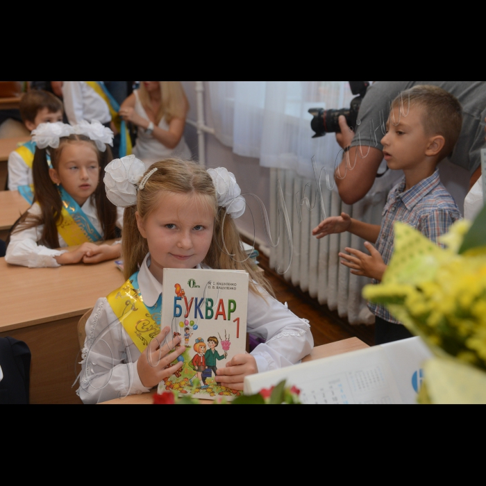 1 вересня 2015
Свято першого дзвоника у столичній гімназії 56 (Печерський район).
