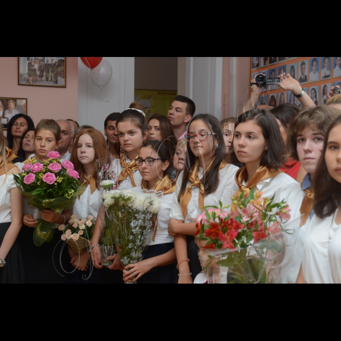 1 вересня 2015
Свято першого дзвоника у столичній гімназії 56 (Печерський район).
