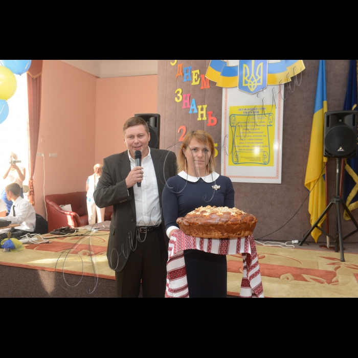 1 вересня 2015
Свято першого дзвоника у столичній гімназії 56 (Печерський район).
