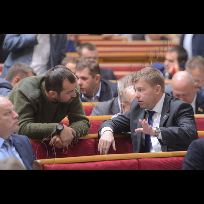 Пленарне засідання Верховної Ради України. Павло Кишкар позафр., Юрій Мамчур БП