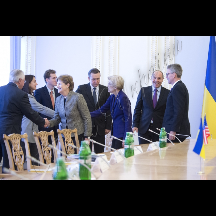 Зустріч Першого заступника Голови Верховної Ради України Андрія Парубія з делегацією Конгресу Сполучених Штатів Америки.
