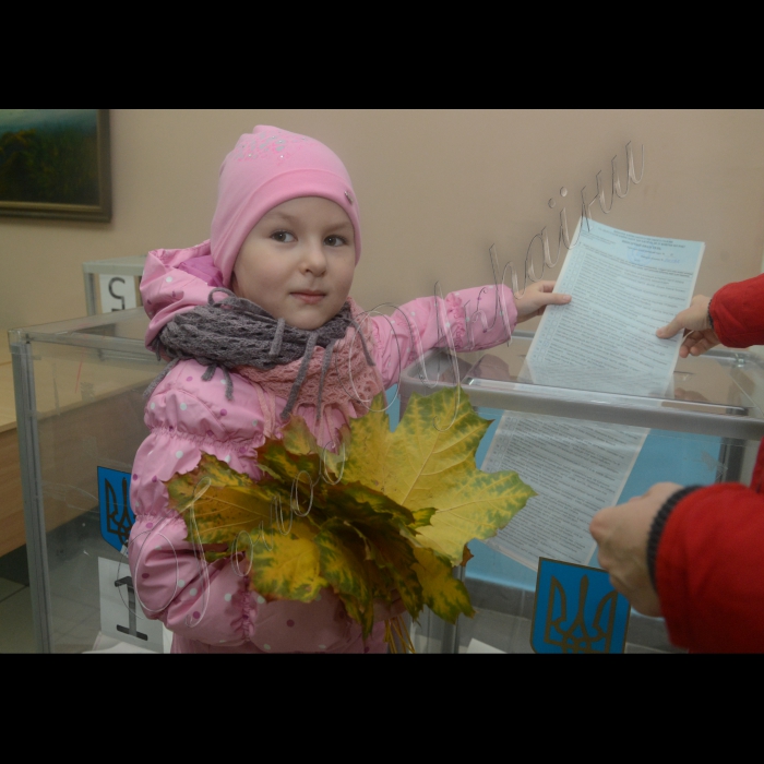 Вибори до місцевих рад. 
Київ, Дарницький район, виборча дільниця №800129.