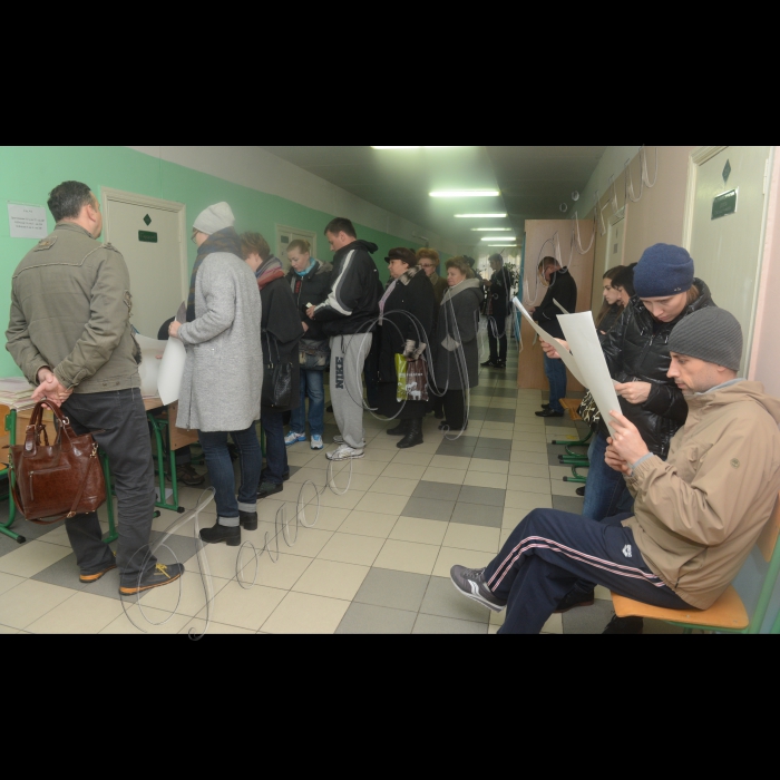 Вибори до місцевих рад. 
Київ, Дарницький район, виборча дільниця №800129.