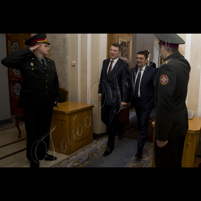 Зустріч Голови ВР України Володимира Гройсмана з Президентом Латвійської Республіки Раймондсом Вейонісом
