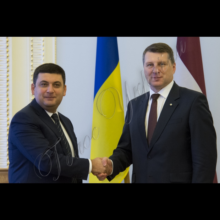 Зустріч Голови ВР України Володимира Гройсмана з Президентом Латвійської Республіки Раймондсом Вейонісом