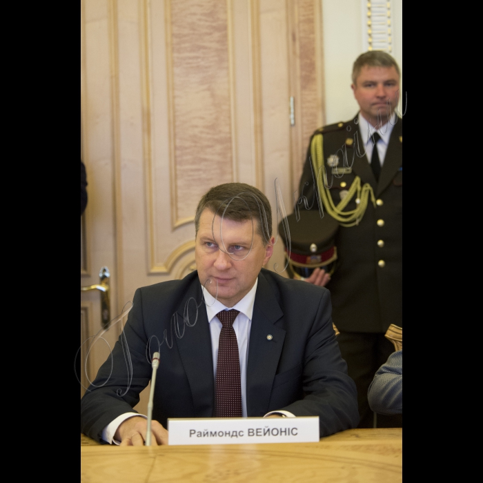 Зустріч Голови ВР України Володимира Гройсмана з Президентом Латвійської Республіки Раймондсом Вейонісом