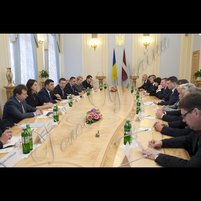 Зустріч Голови ВР України Володимира Гройсмана з Президентом Латвійської Республіки Раймондсом Вейонісом