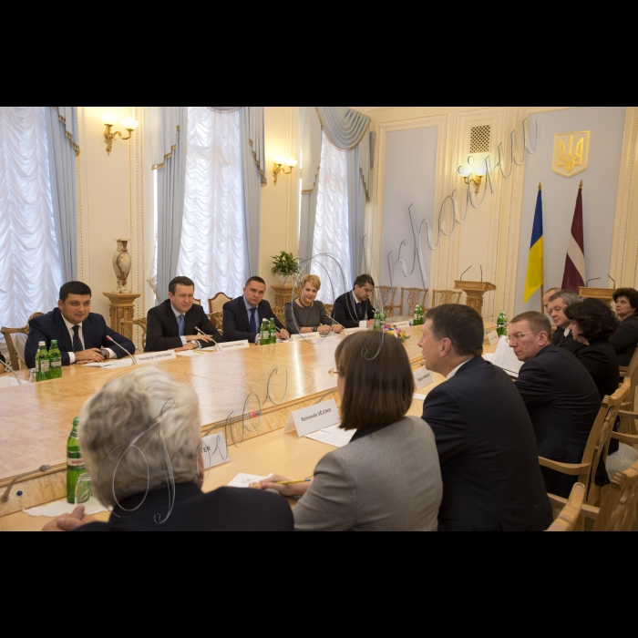 Зустріч Голови ВР України Володимира Гройсмана з Президентом Латвійської Республіки Раймондсом Вейонісом