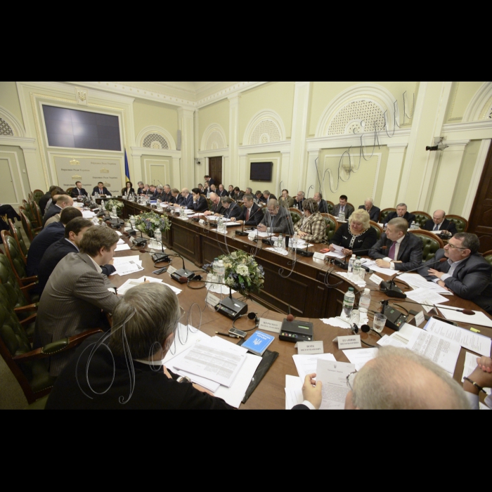 Засідання Конституційної Комісії під головуванням Голови ВР України Володимира Гройсмана.
