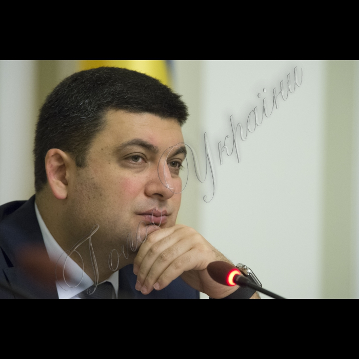 Засідання Конституційної Комісії під головуванням Голови ВР України Володимира Гройсмана.
