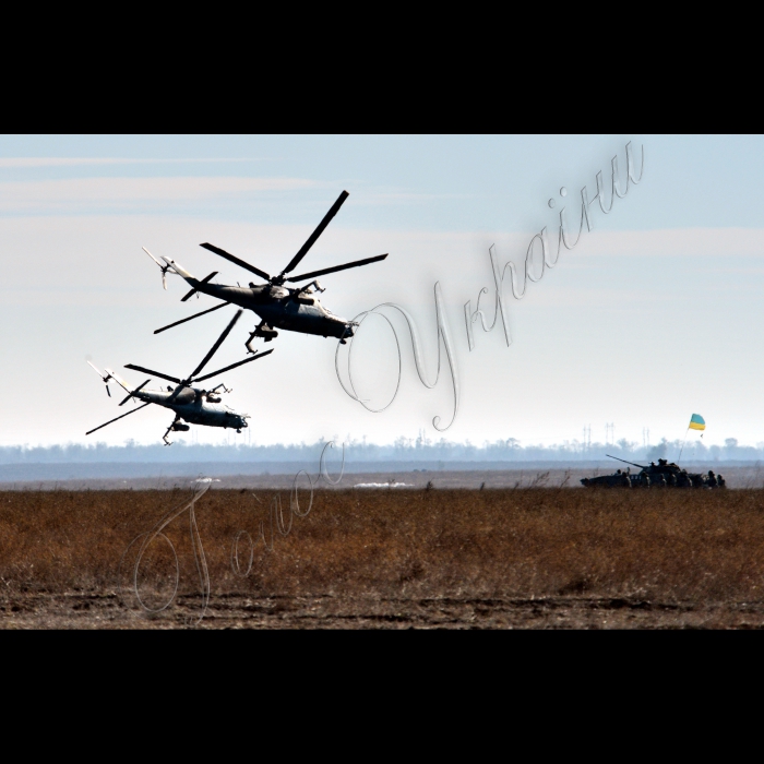 На полігоні Широкий Лан у Миколаївській області пройшли військові навчання 28 механізованої бригади у рамках науково-практичної конференції, яка розглядала питання зміцнення Збройних Сил України.
