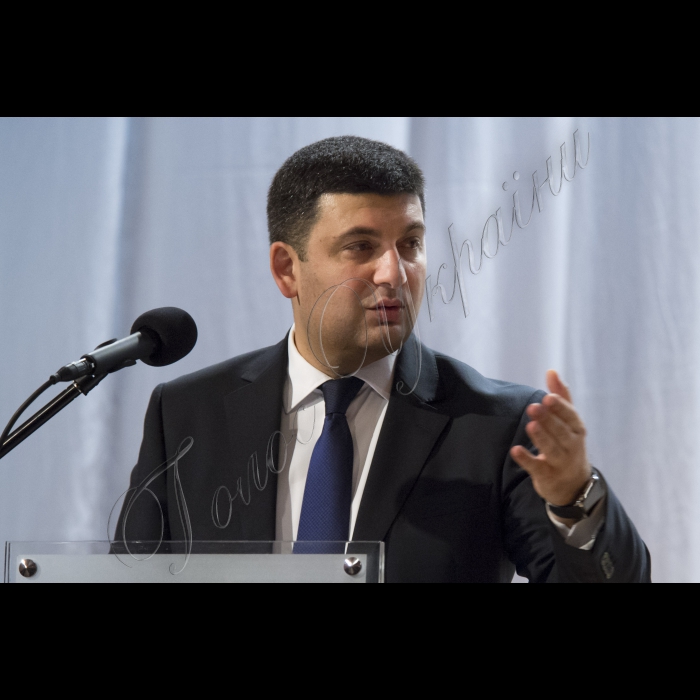 Робоча поїздка Голови ВР України в Івано-Франківськ.
Зустріч з представниками органів місцевого самоврядування і органів виконавчої влади.
Голова ВР України Володимир Гройсман