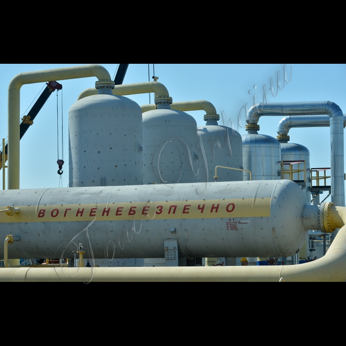 ПАТ «Укргазвидобування» провів прес-тур на виробничі об’єкти Компанії: модернізовану дотискуючу компресорну станцію в с. Червоний Донець. ГПУ “Шебелинкагазвидобування»
