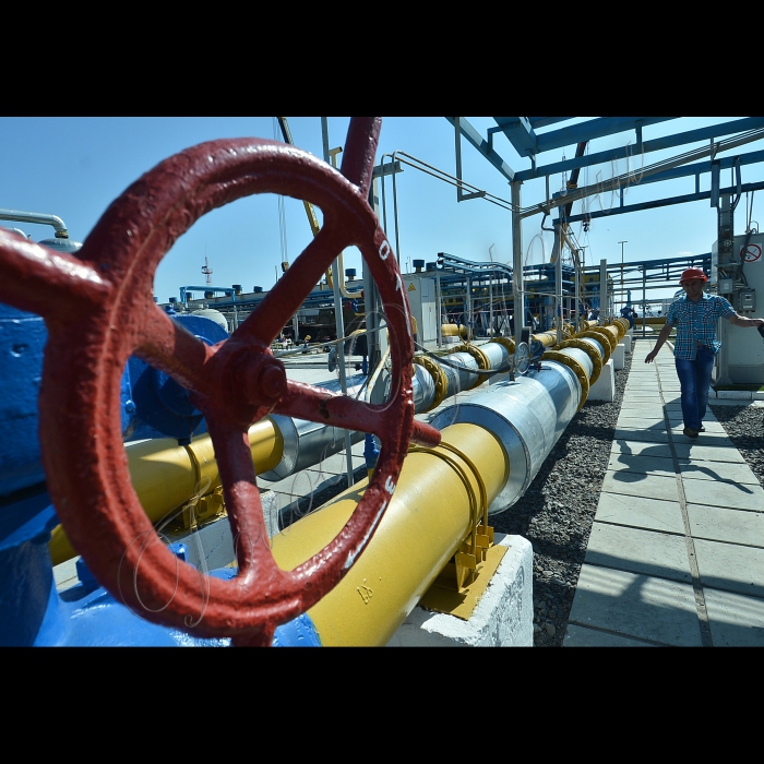 ПАТ «Укргазвидобування» провів прес-тур на виробничі об’єкти Компанії: модернізовану дотискуючу компресорну станцію в с. Червоний Донець. ГПУ “Шебелинкагазвидобування»