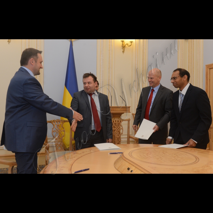 У Верховній Раді відбулася церемонія підписання Листа про наміри між Апаратом Верховної Ради України та німецьким Товариством міжнародного співробітництва, Вестмінстерською Фундацією за демократію, Громадським об'єднанням 