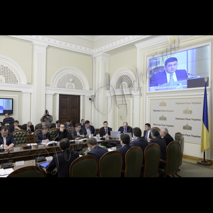 Засідання Пoгоджувальної Ради у ВР.