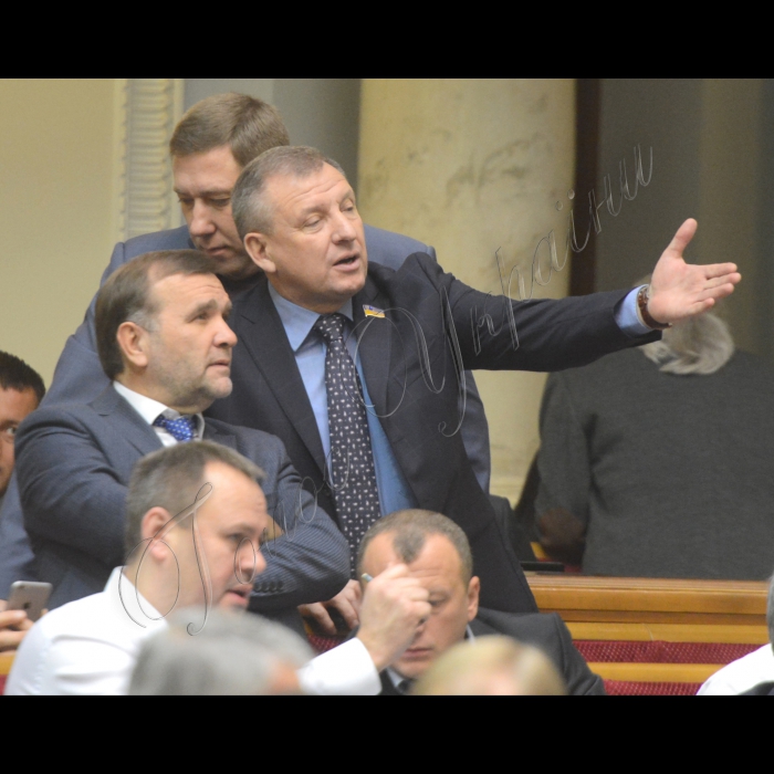 Пленарне засідання Верховної Ради України.
Олександр Бакуменко, Петро Юрчишин БП 