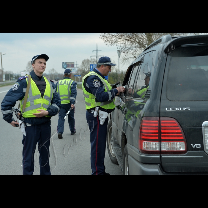 Вишгород  Київської області, пост 2 біля Вишгородської ГЄС.