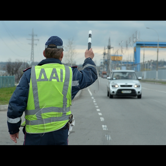 Вишгород  Київської області, пост 2 біля Вишгородської ГЄС.