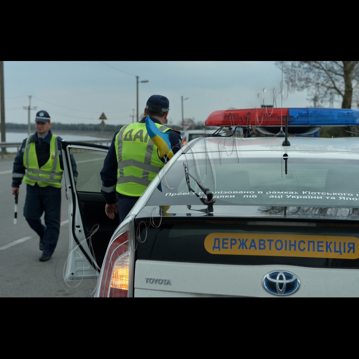 Вишгород  Київської області, пост 2 біля Вишгородської ГЄС.
