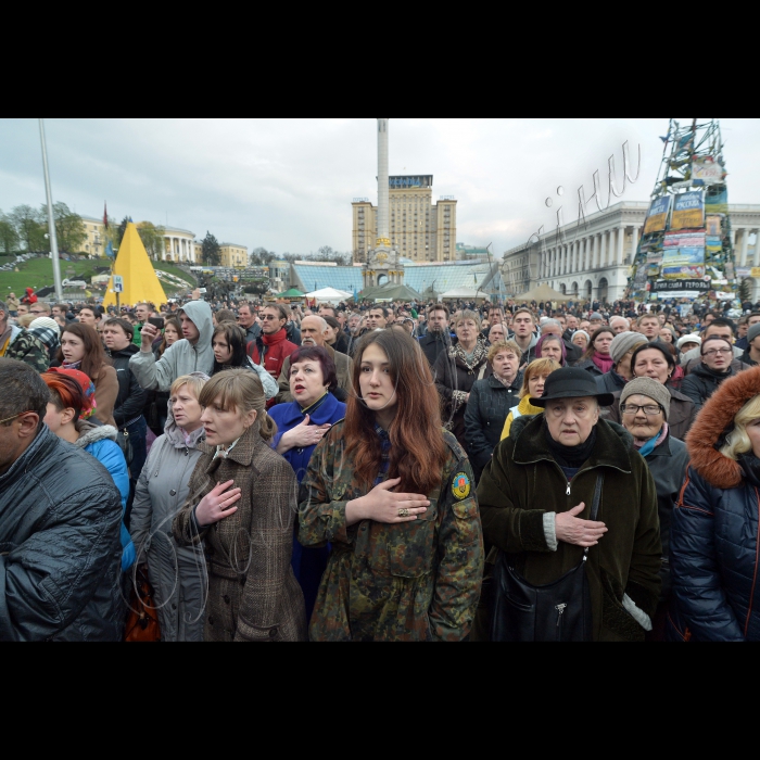 Київ. Віче на Майдані Незалежностi