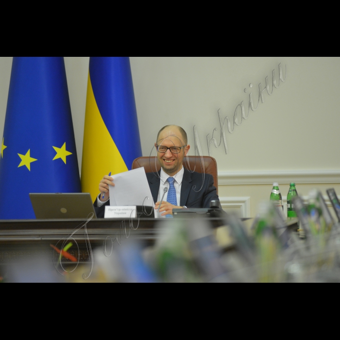 Київ.Під головуванням прем’єр-міністра України Арсенія Яценюка відбулось засідання Уряду.