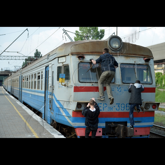Київ. Ж\Д платформа Святошин.