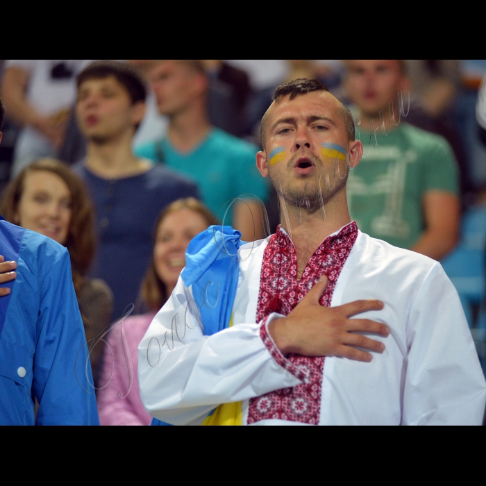 Київ. На стадіоні імені Валерія Лобановського