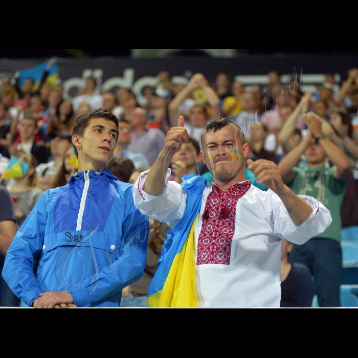 Київ. На стадіоні імені Валерія Лобановського