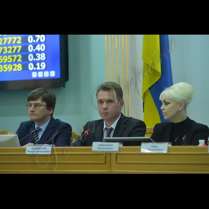 Засідання Центральної виборчої комісії про встановлення та оголошення результатів голосування на Позачергових виборах Президента 25.05.14