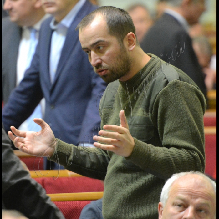Пленарне засідання Верховної Ради України.
Павло Кишкар позафр.