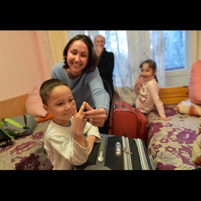Київ. Санаторій-профілакторій комунального підприємства «Київпастранс» «Пуща-Водиця» прийняв перших переселенців із Криму