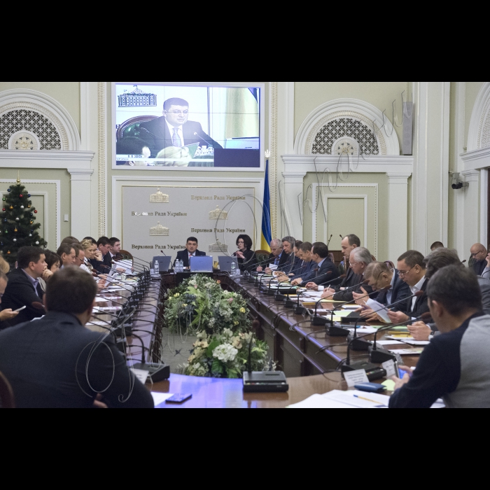 Засідання Погоджувальної Ради України під головуванням Голови ВР України Володимира Гройсмана