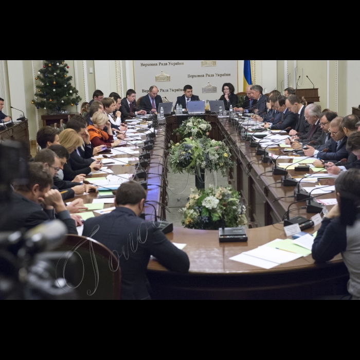 Засідання Погоджувальної Ради України під головуванням Голови ВР України Володимира Гройсмана