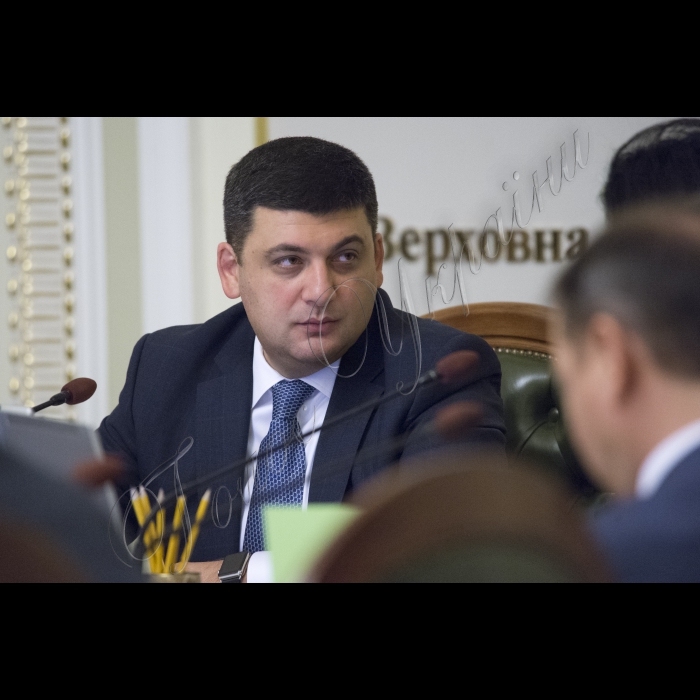 Засідання Погоджувальної Ради України під головуванням Голови ВР України Володимира Гройсмана