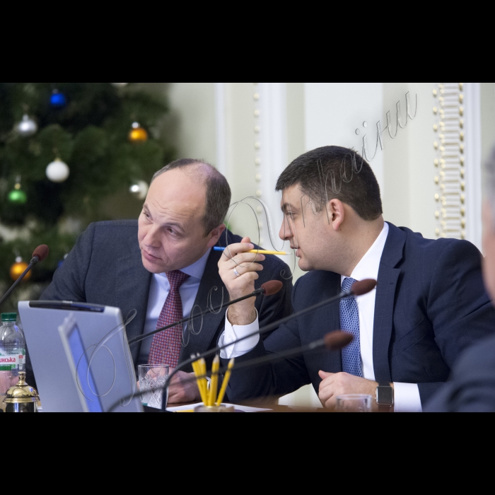 Засідання Погоджувальної Ради України під головуванням Голови ВР України Володимира Гройсмана