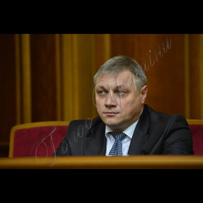 Пленарне засідання ВР України.
Вадим Підберезняк