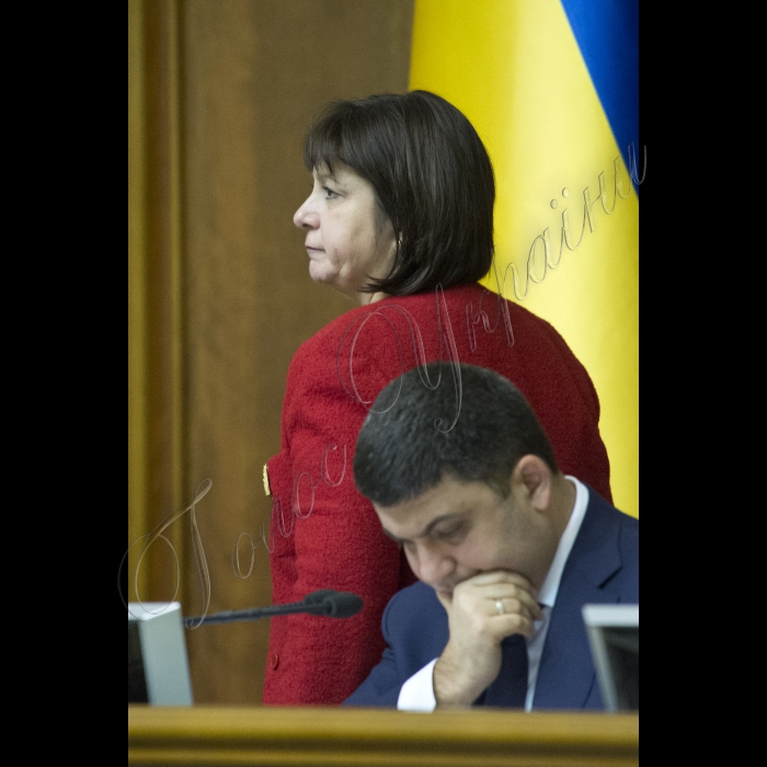 Триває вечірнє засідання Верховної Ради України
Яресько, Володимир Гройсман