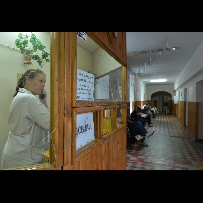 Київ. Інститут епідеміології, який розміщений на території Києво-Печерської лаври, відомий як клініка для хворих на СНІД. 