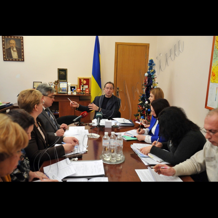 Відбулась робоча нарада у Комітеті ВРУ з питань екологічної політики, природокористування та ліквідації наслідків Чорнобильської катастрофи щодо визначення плану законотворчої діяльності на поточний рік під головуванням Голови Комітету з питань екологічної політики, природокористування та ліквідації наслідків Чорнобильської катастрофи Миколи Томенка