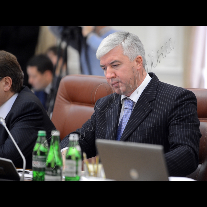 Засідання Кабінету Міністрів України.
Міністр оборони України Дмитро Саламатін.