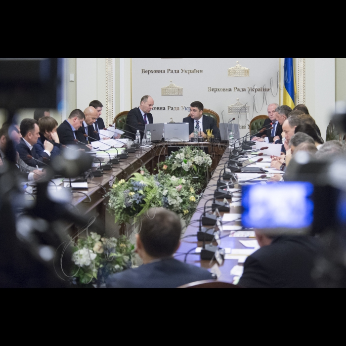 Засідання Погоджувальної Ради Верховної Ради України.
