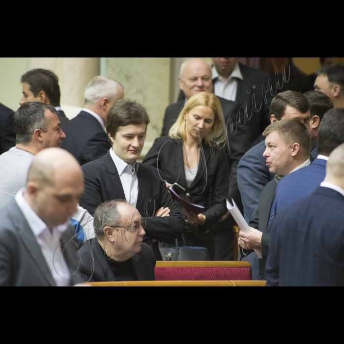 Пленарне засідання ВР України.
Представники БПП Порошенко , Мамчур
