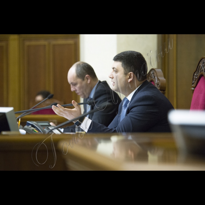Голова Верховної Ради України Володимир Гройсман закрив III сесію VIII скликання