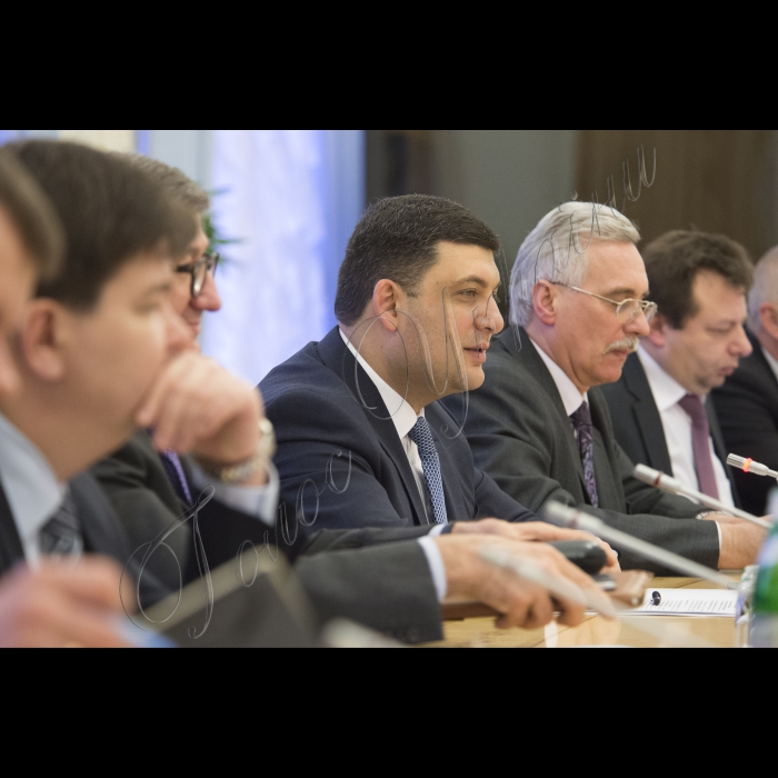 Зустріч Голови ВР України Володимира Гройсмана з делегацією Комітету німецького Бундестагу у справах Європейського Союзу на чолі з Гюнтером Кріхбаумом