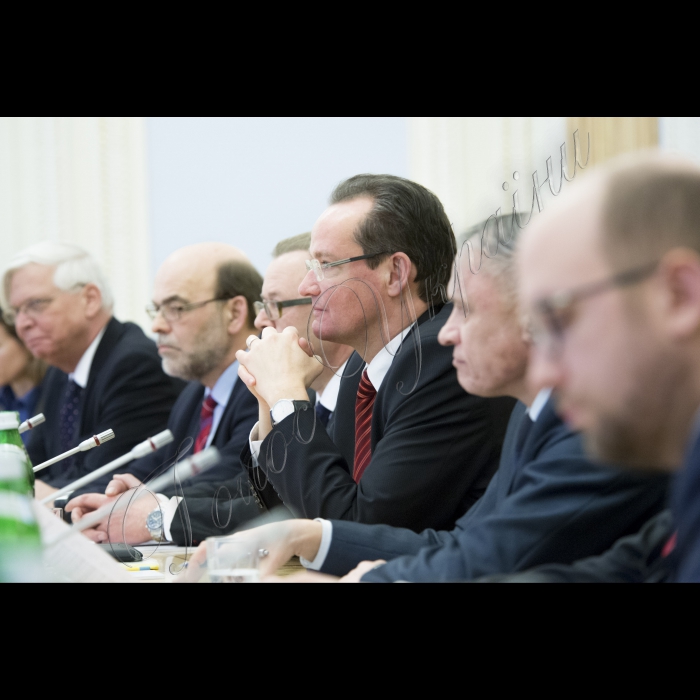 Зустріч Голови ВР України Володимира Гройсмана з делегацією Комітету німецького Бундестагу у справах Європейського Союзу на чолі з Гюнтером Кріхбаумом