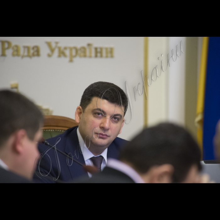 Засідання Погодожувальної Ради під головуванням Голови ВР Володимира Гройсмана.
Голова ВР Володимир Гройсман