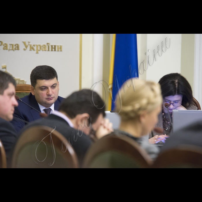 Засідання Погодожувальної Ради під головуванням Голови ВР Володимира Гройсмана.
Голова ВР Володимир Гройсман