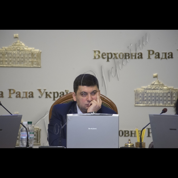 Засідання Погодожувальної Ради під головуванням Голови ВР Володимира Гройсмана.
Голова ВР Володимир Гройсман