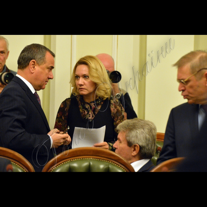 Погоджувальна рада Верховної Ради України.
Олександр Домбровський БПП, Ольга Бєлькова - БПП,